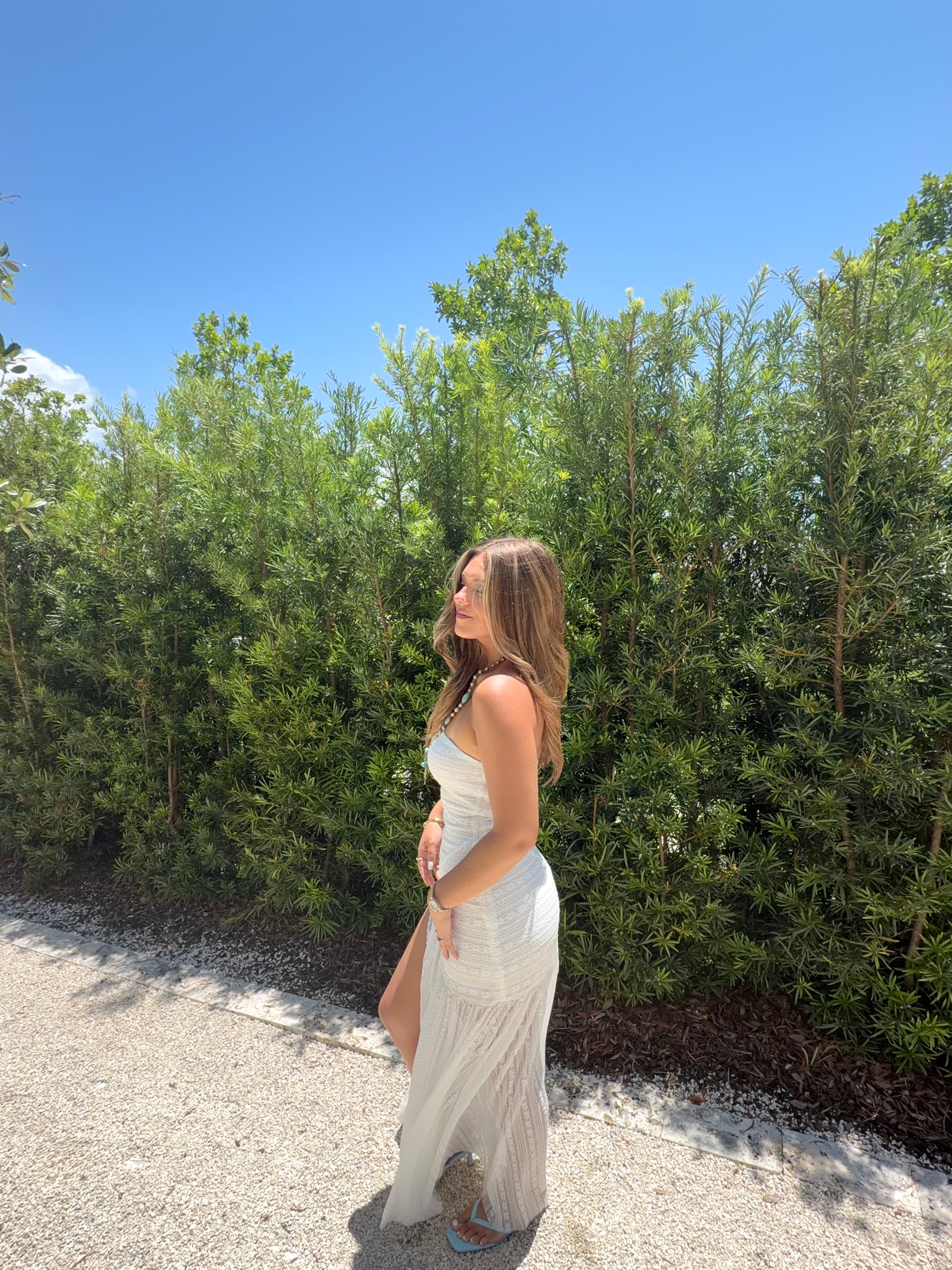 Golden Hour Drop-Waist Maxi Dress