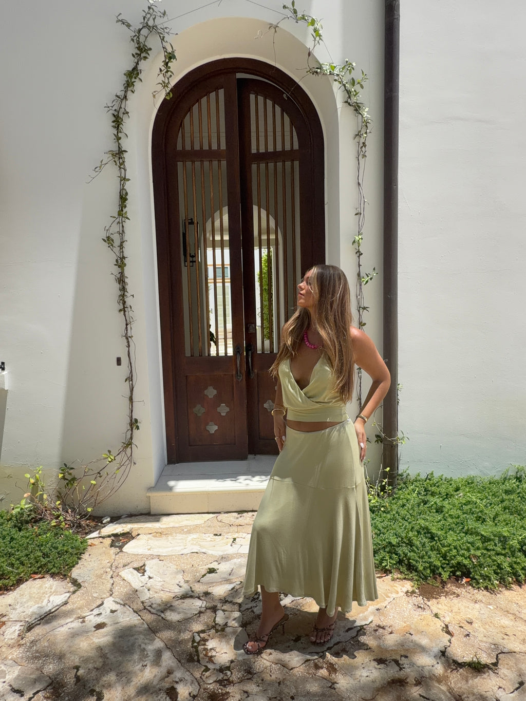 Seafoam Maxi Skirt